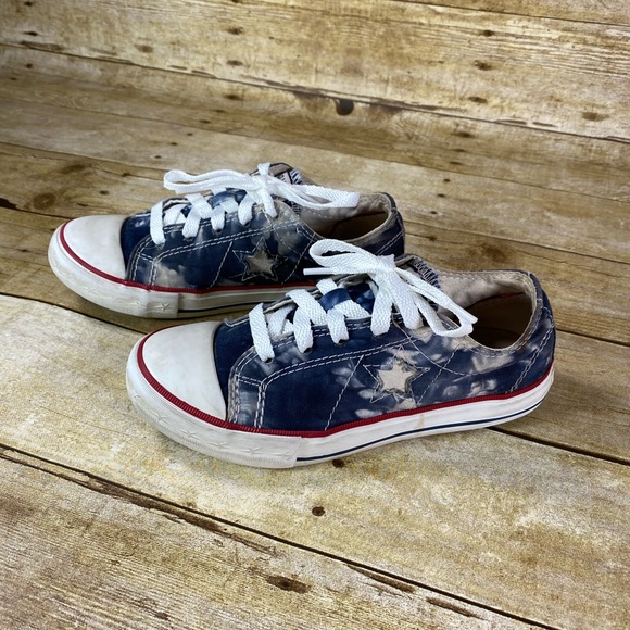 white converse size 2 junior